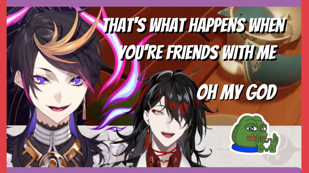 Shu is unseiso when he's with Vox?【NIJISANJI EN | Shu Yamino & Vox Akuma】