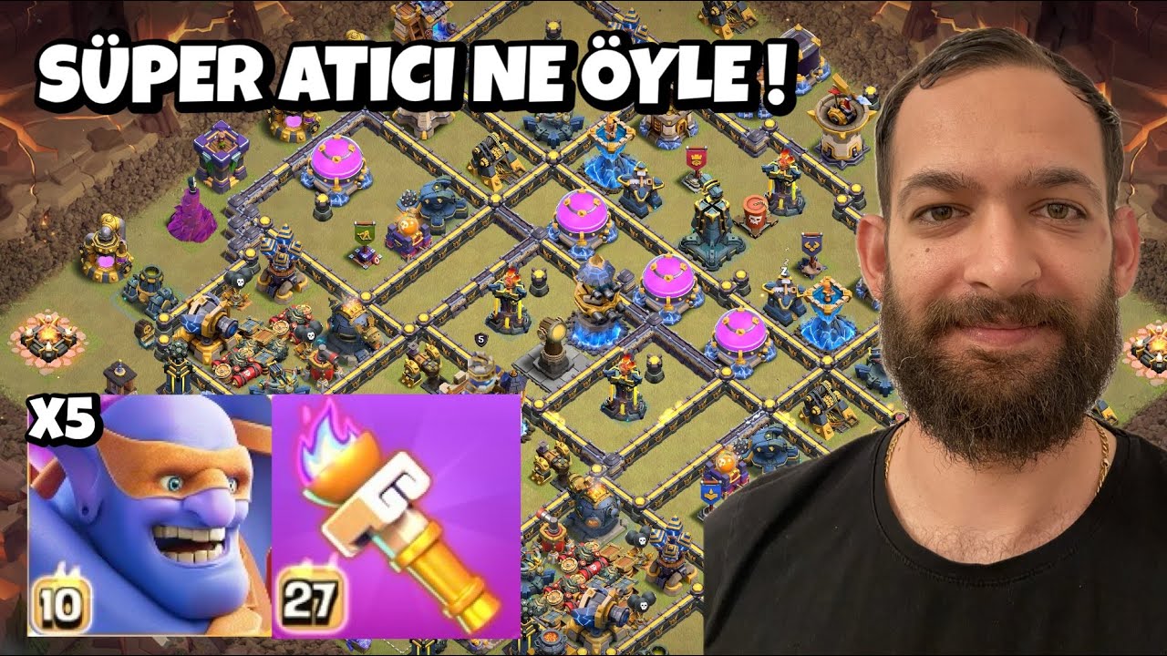 SÜPER ATICI VE MEŞALE MÜKEMMEL İKİLİ ! CLASH OF CLANS