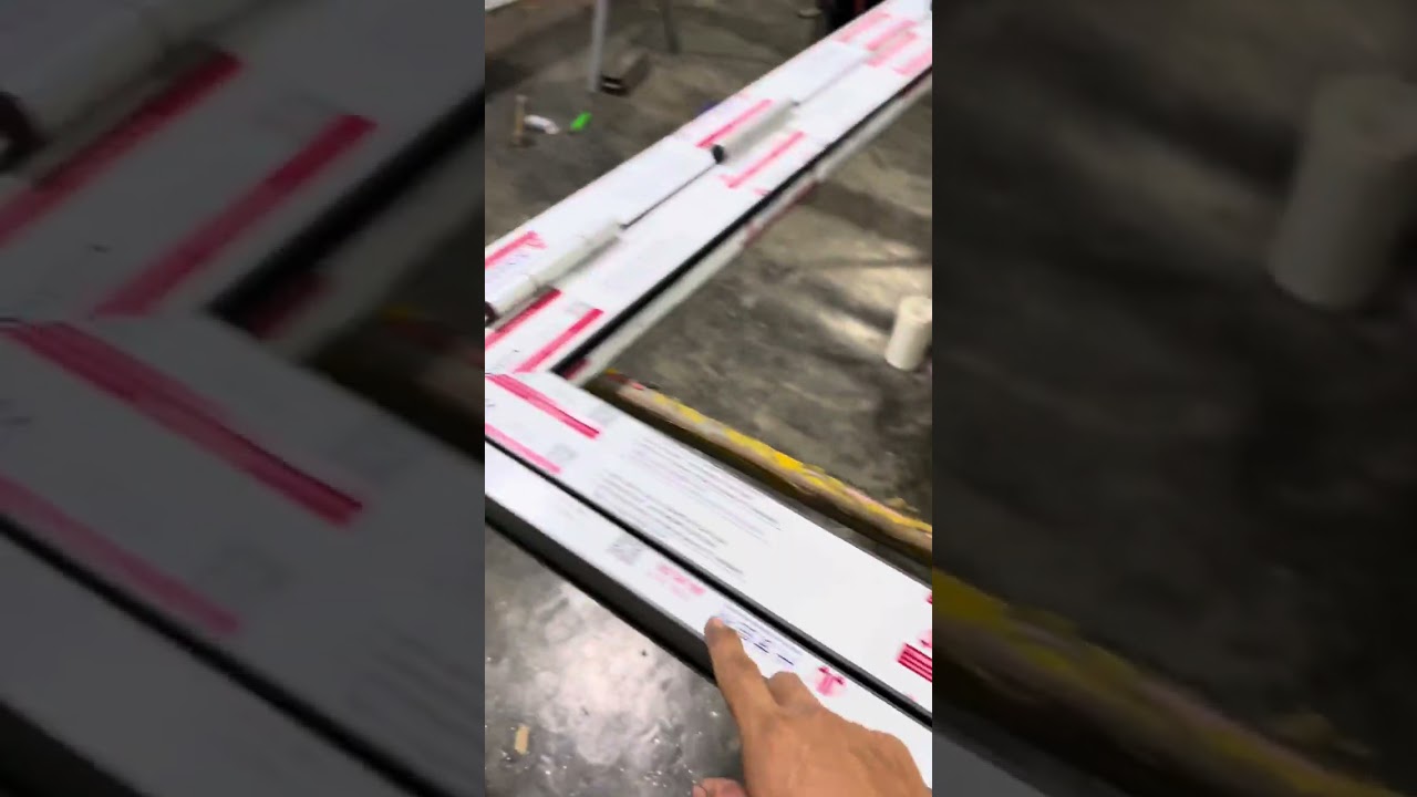 Cách làm cửa đi 4 cánh mở quay và cách lấy số đó kính trước của hệ xingfa 55  chi tiết cho người mới