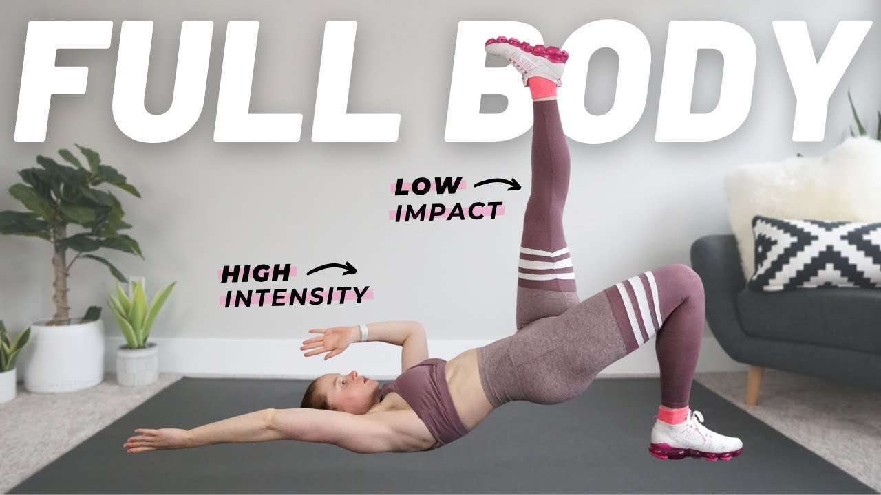 30 Minute Full Body Workout NO EQUIPMENT (Low Impact Functional Workout)