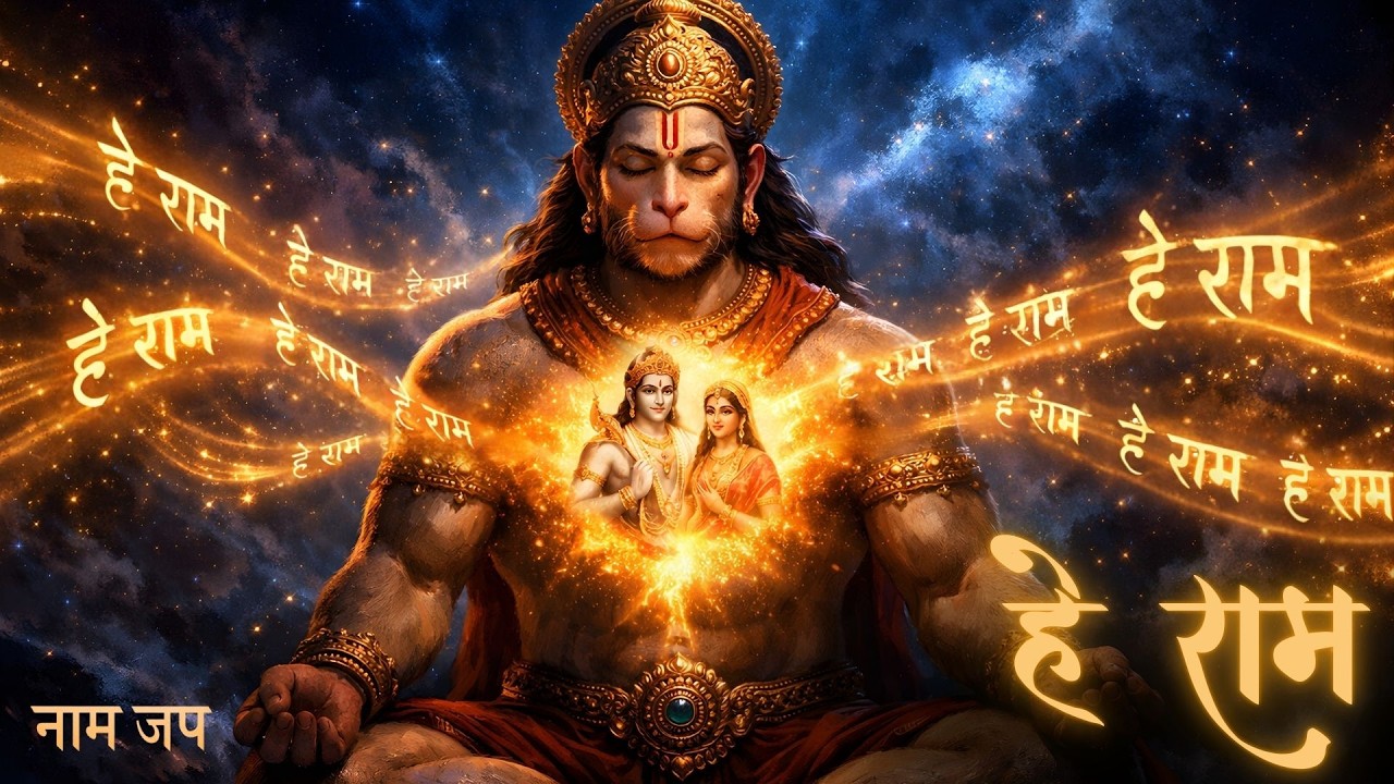 हे राम हे राम | Deep Emotional Ram Naam Jap | Peaceful Ram Chant | Bhajan Marg | Aayush Grover