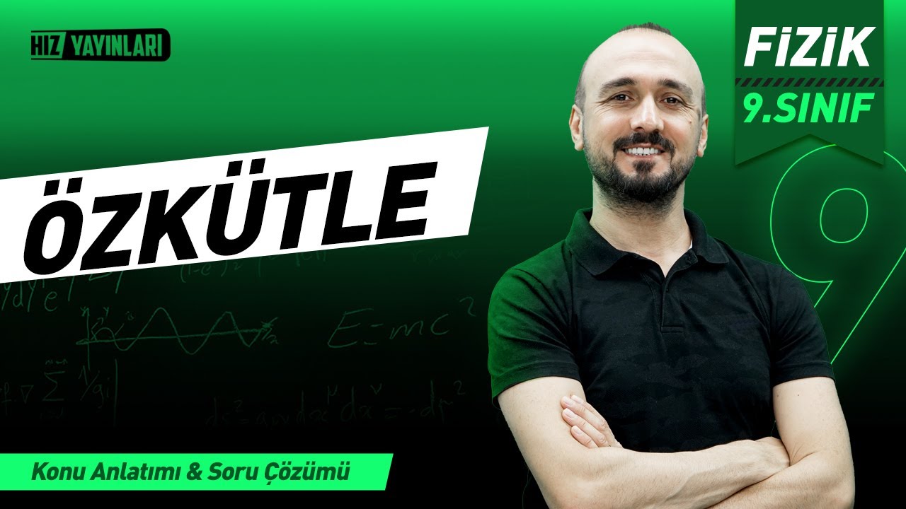 9. Sınıf Fizik 2.Ünite: Özkütle | Celal Akar | Lightboard ile Ders 5