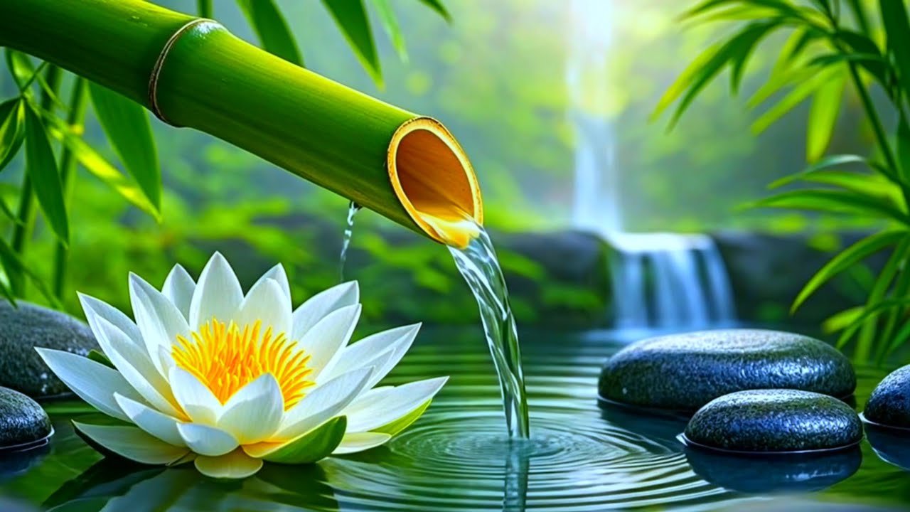 Nature Sounds & Healing Piano Music 🌿 Stress Relief + Healing Music, Calming Music for Sleep, Study