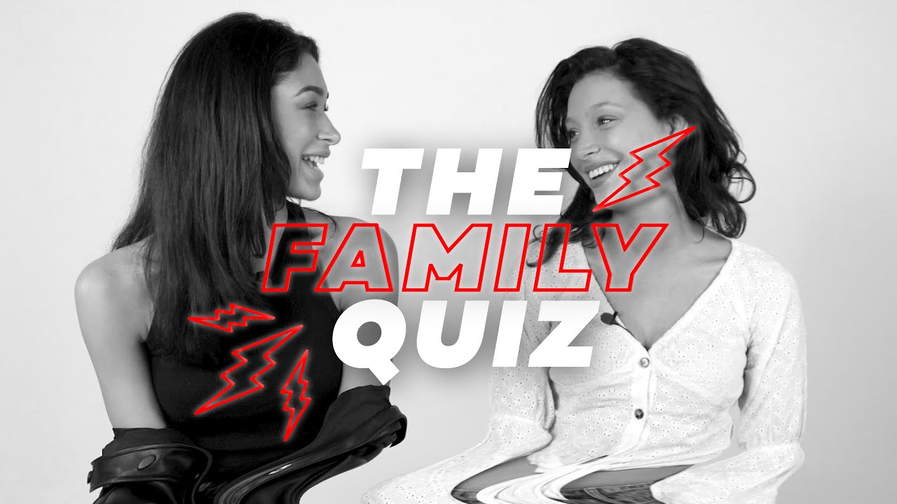 The Family Quiz: SHA (27) en SHAYNA (20) SENIOR | Glamour