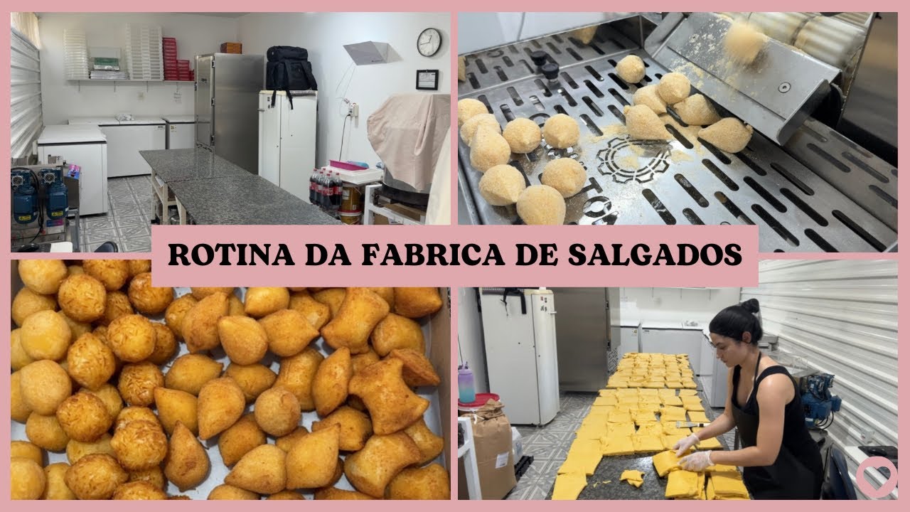 Produção de coxinha com Catupiry, fizemos faxina, pintamos a parede