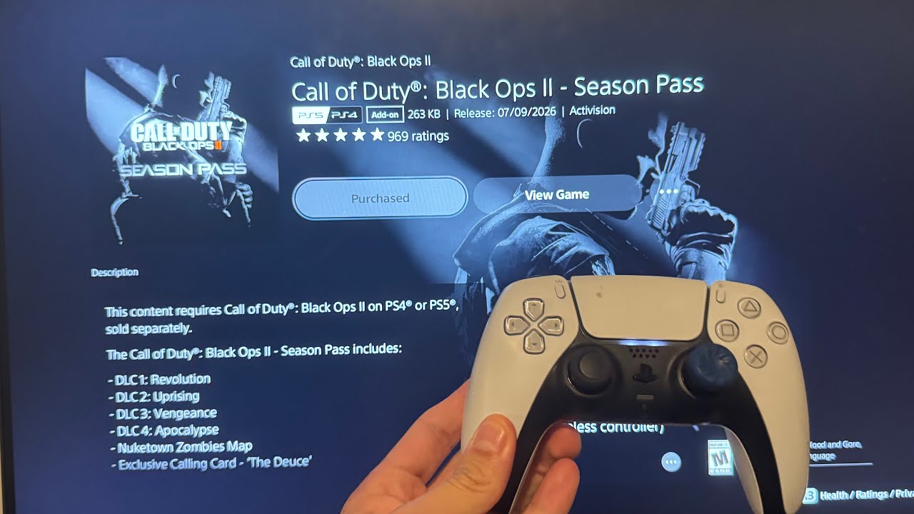 Black Ops 2: можно ли удалить DLC из Season Pass? (PS4 и PS5)