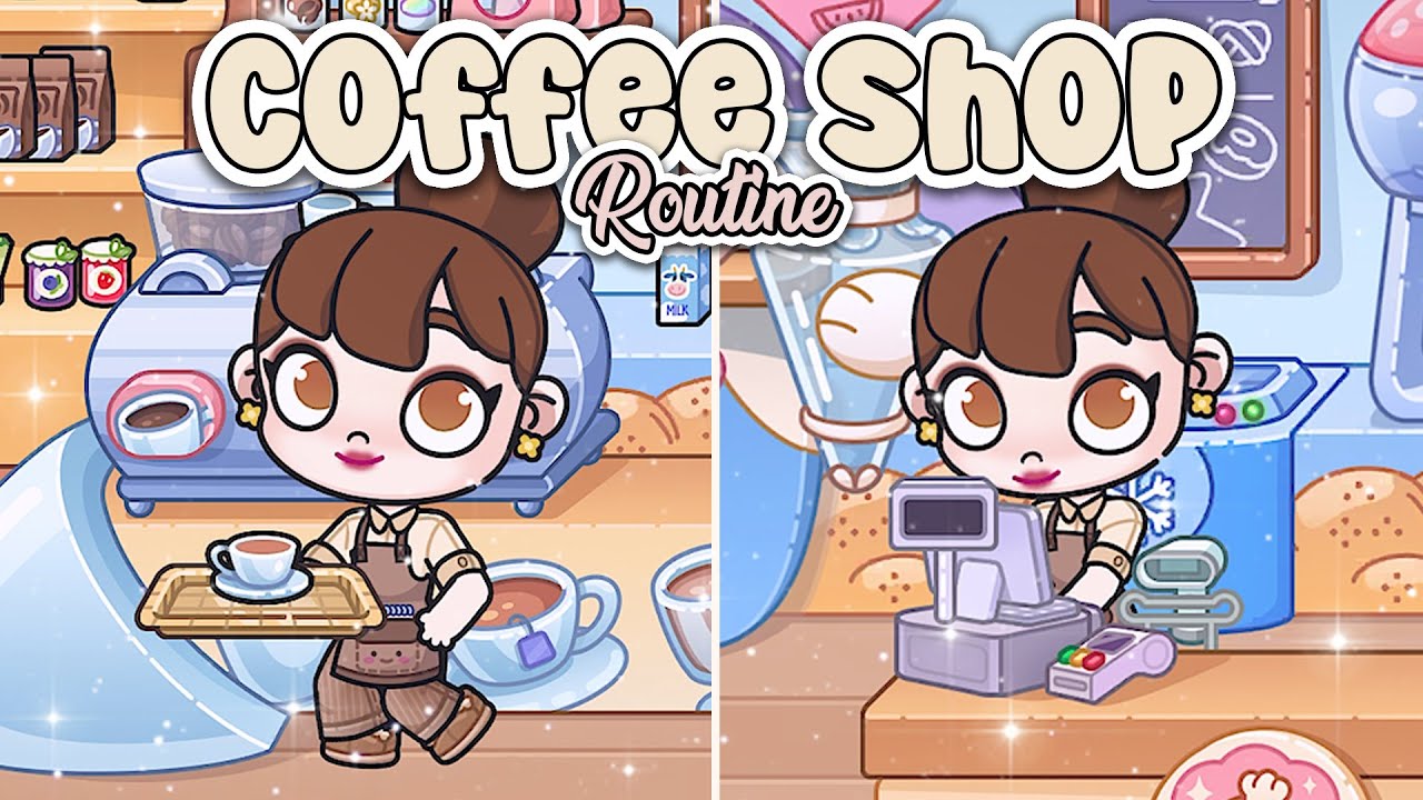 My Morning routine as a Coffee Shop Owner ❤️☕ | Avatar World