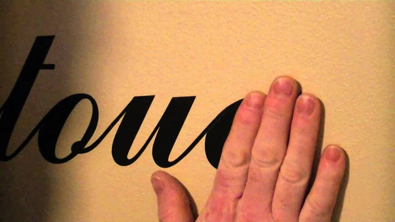 How To Remove Decals And Stickers From Painted Walls