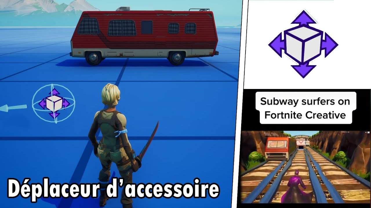 Comment utiliser le DÉPLACEUR D'ACCESSOIRES - Fortnite Creative