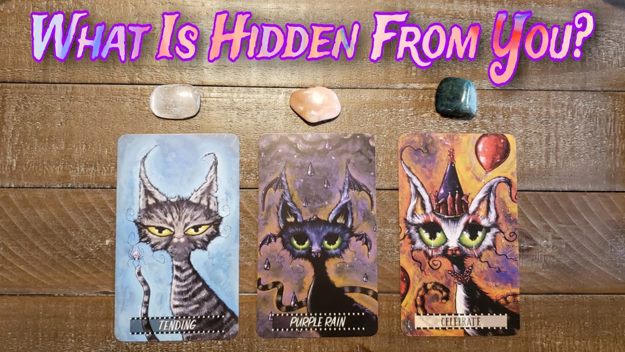 🎩🐇 What Is HIDDEN From You? 🎩🪄 Pick A Card Reading