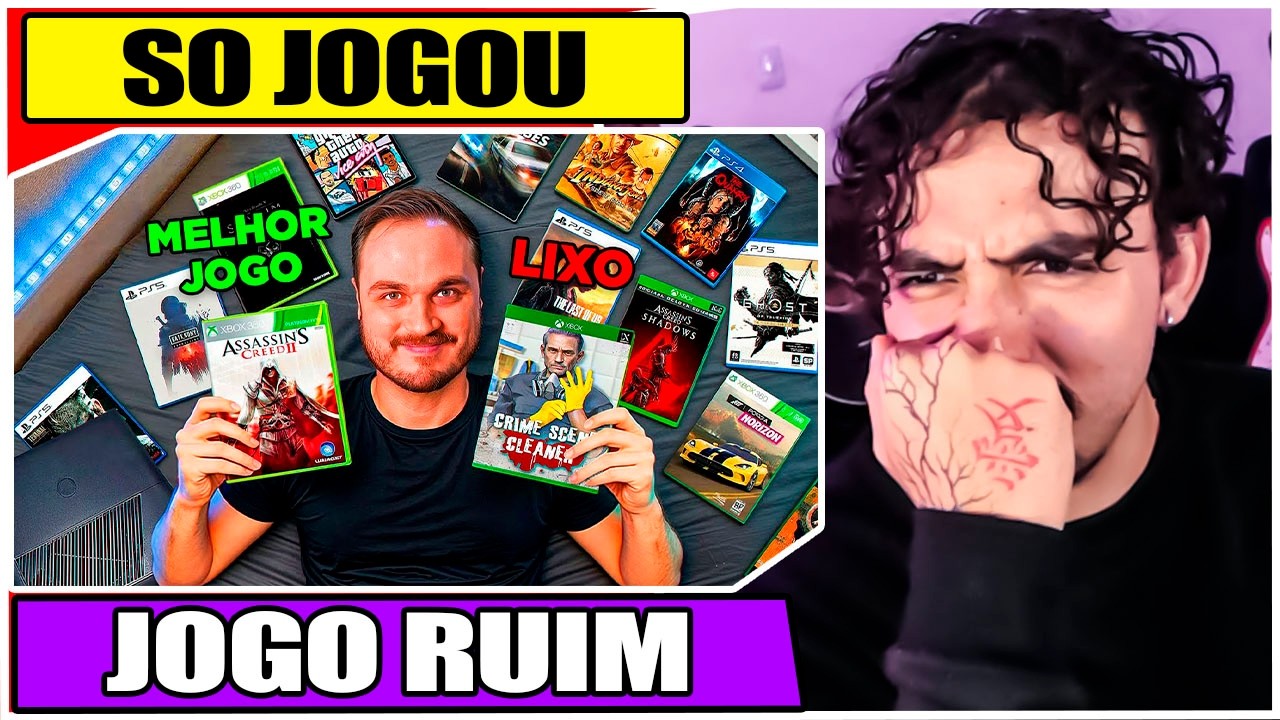 Rankeei TODOS os jogos que eu ZEREI em 2025 | Leozin React