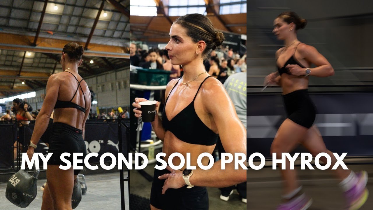 MY SECOND SOLO PRO | Hyrox Sydney, Race Day Vlog
