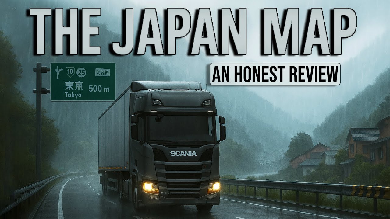 The Most Underrated ETS2 Map Mod? (Project Japan Review)
