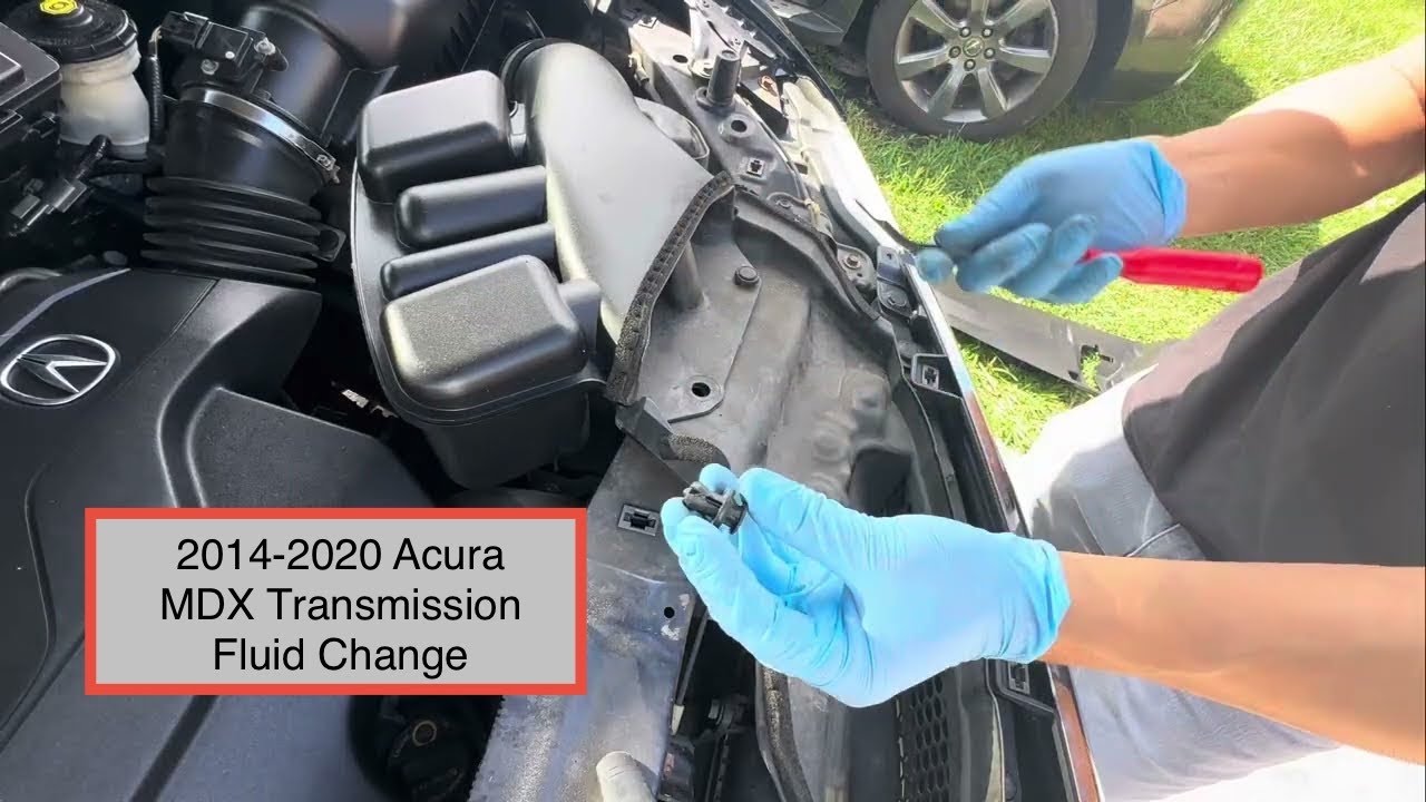 Замена трансмиссионной жидкости Acura MDX 2014-2020, метод 3x3x3, слива и заливки ATF-DW1, устран...
