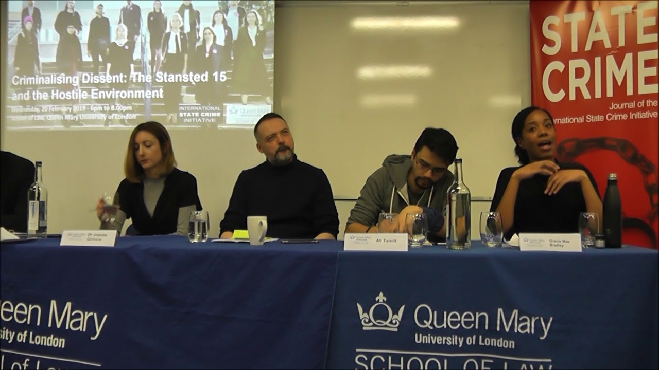 Criminalising Dissent: The Stansted 15 and the Hostile Environment
