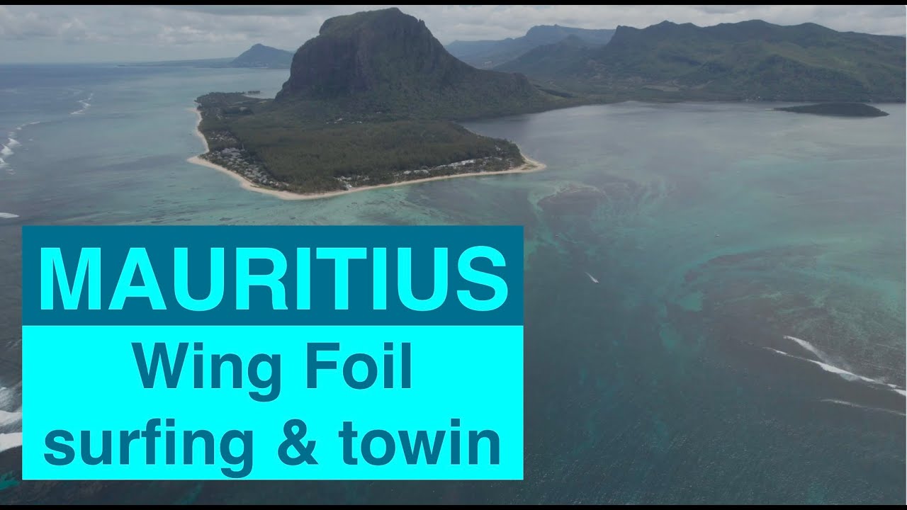Mauritius Wing Foil surfing & Towin. Zozulya Yuriy.