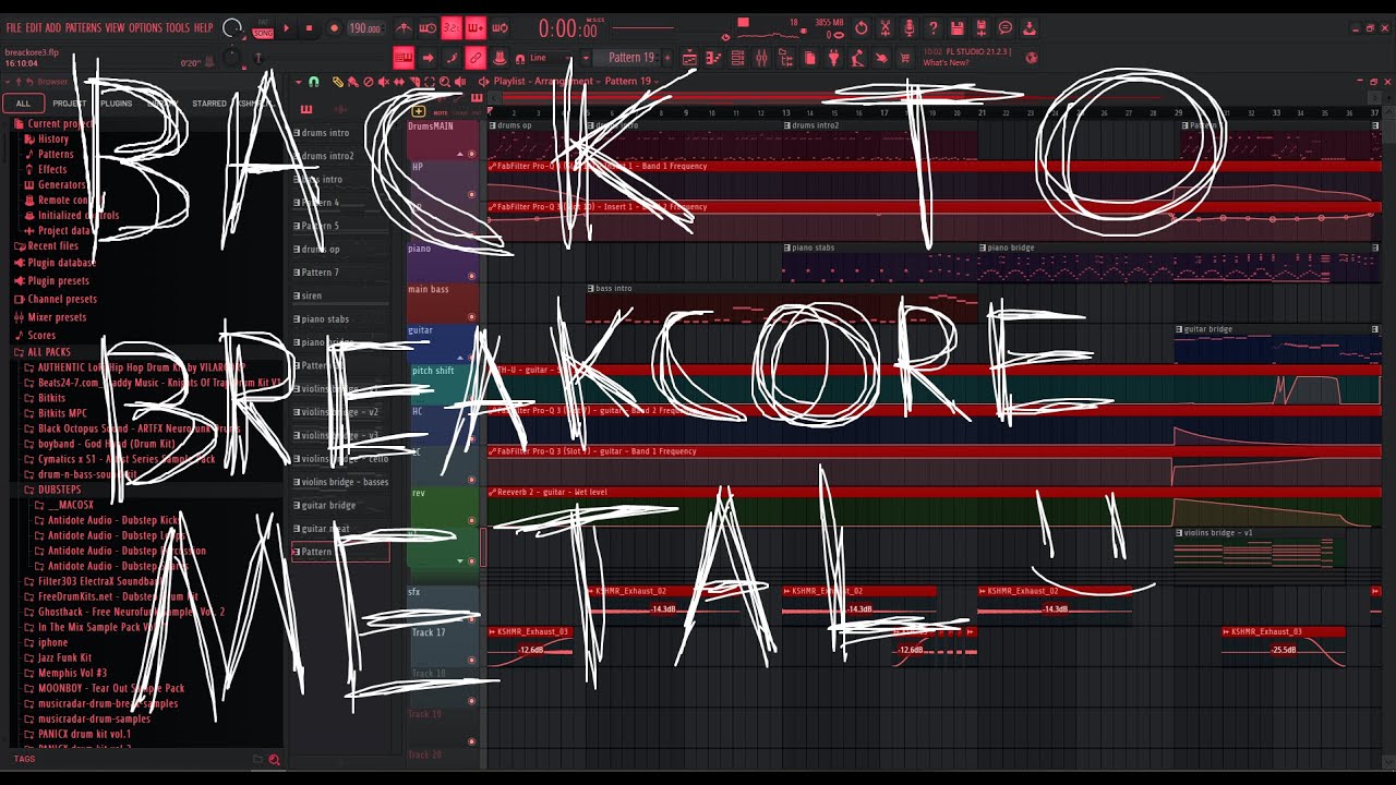 Metal-ish breakcore again wip