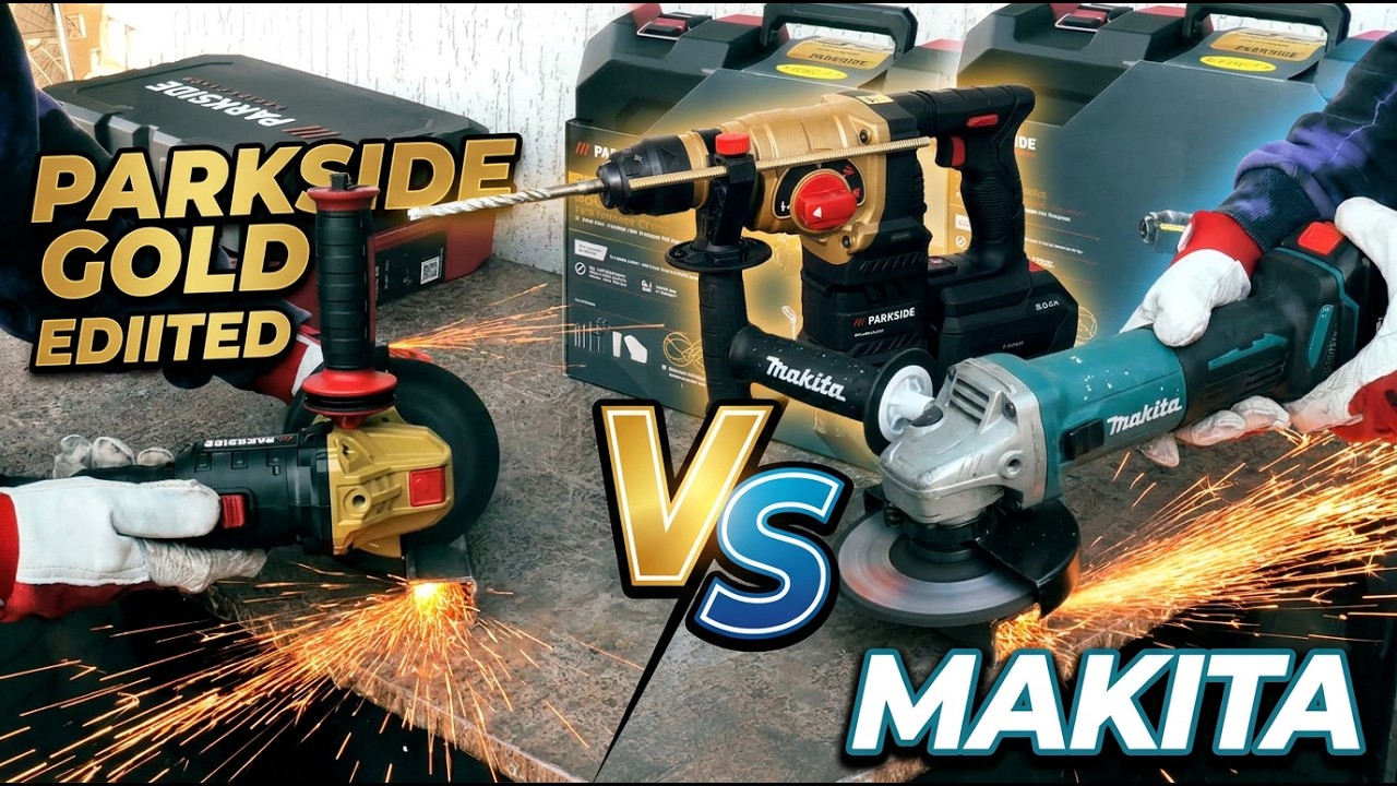 Limitowany Parkside VS MAKITA (30 LAT Parkside)