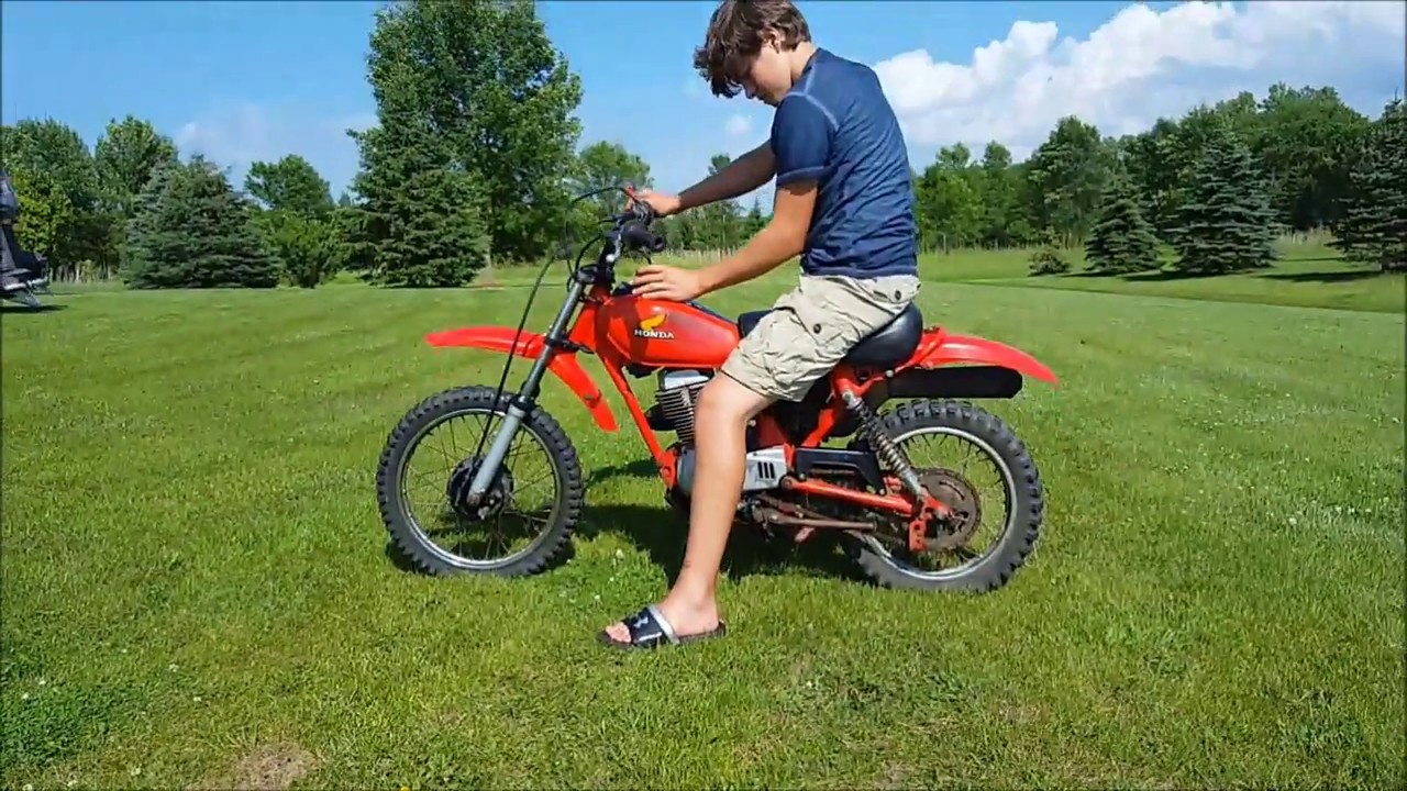 The Honda Xr 80 is Fast!!!