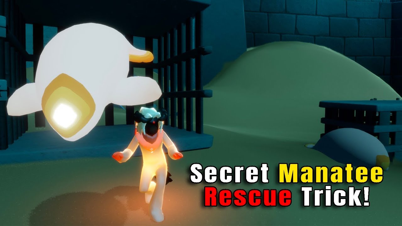 Season of Two Embers Quest 3 | Fast Manatee Rescue Guide - Sky Children Of The Light Gameplay