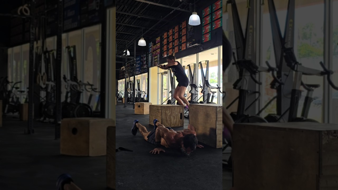 Burpees & Box Jump Overs