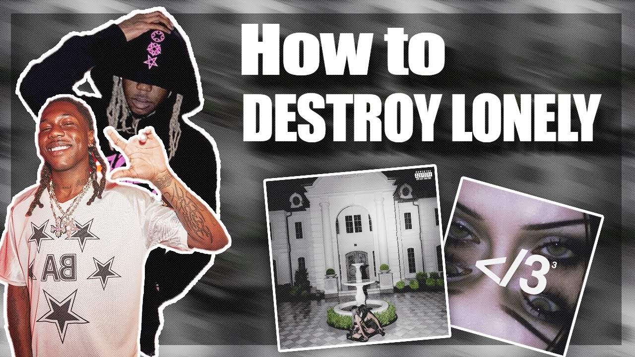 How to make Beats for DESTROY LONELY (Broken Hearts 3) | Fl Studio Tutorial