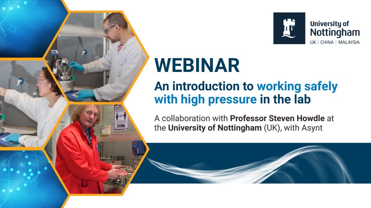 Working Safely with High Pressure in the Lab | Webinar | Lab Safety