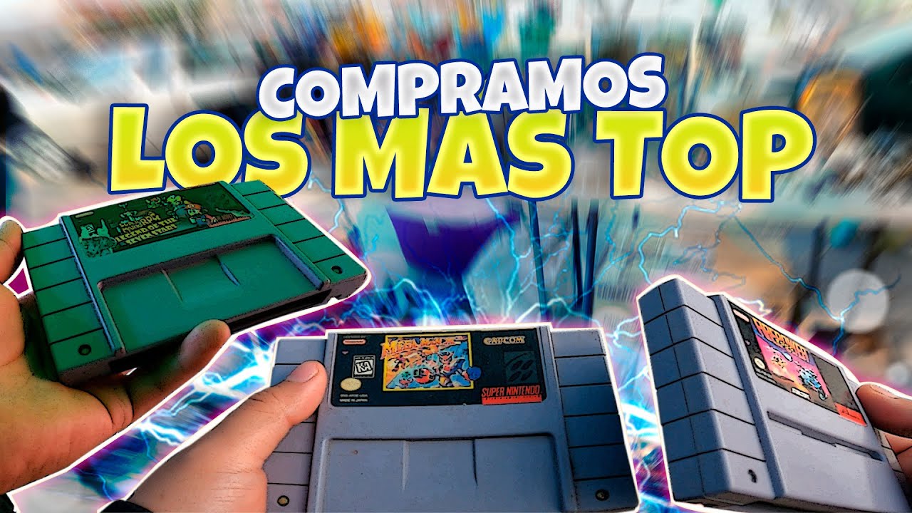 Estos juegos de SUPER NINTENDO los conseguimos en el TIANGUIS y son INCREÍBLES…😍