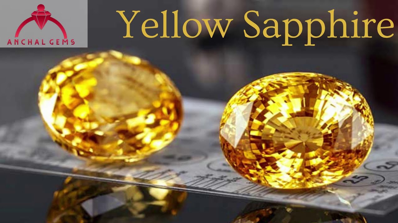 Original Yellow Sapphire Stone | Natural Pukhraj Gemstone Wholesale | Anchal Gems