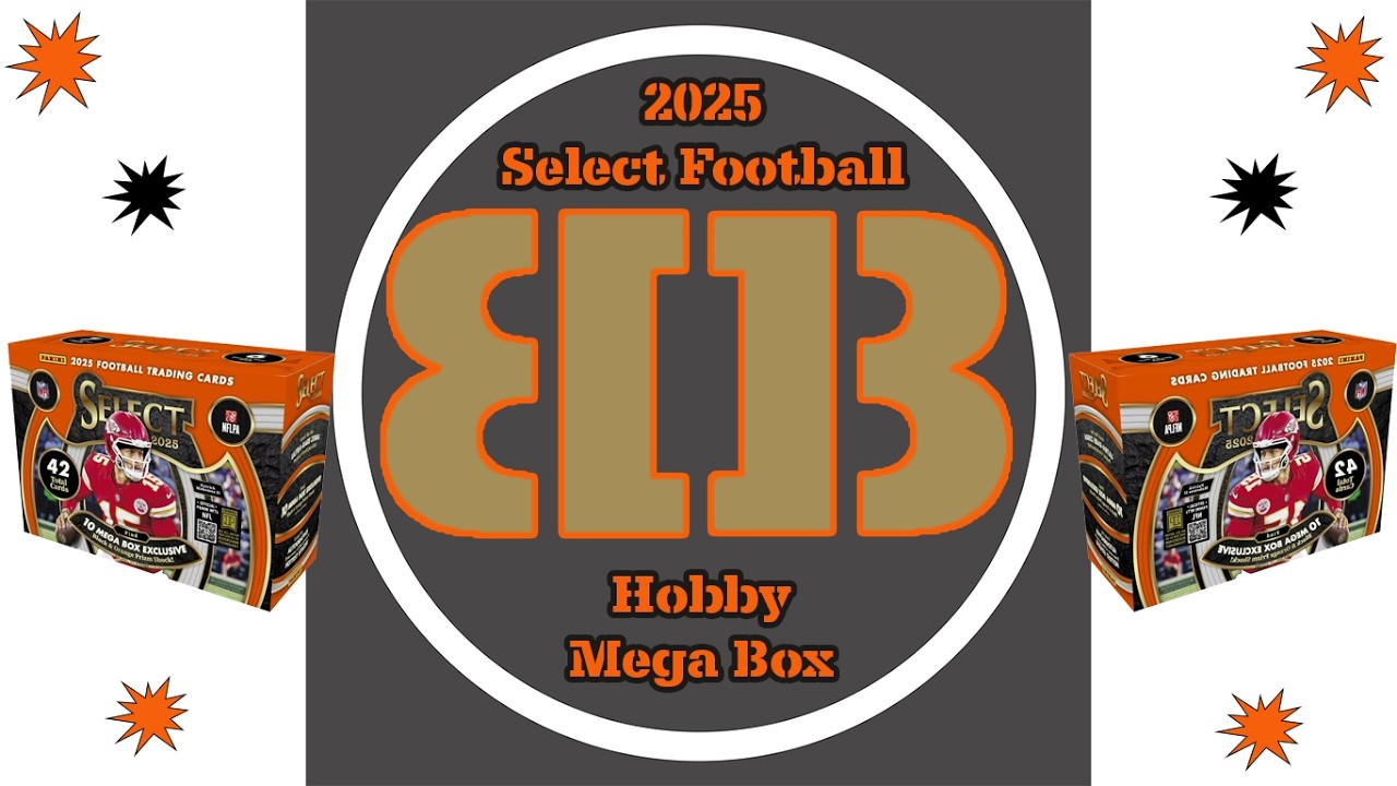 Panini Slelect Football Hobby Mega Box 2025