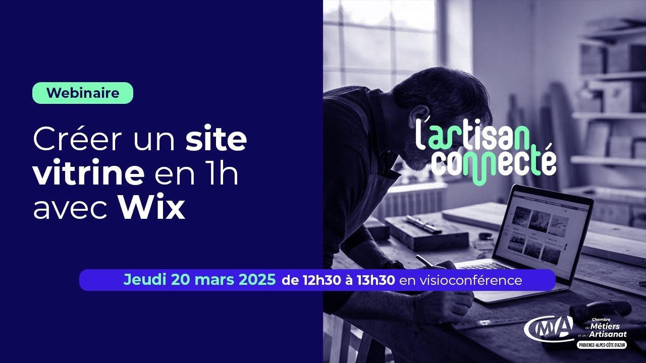 Créer mon site en 1h avec Wix