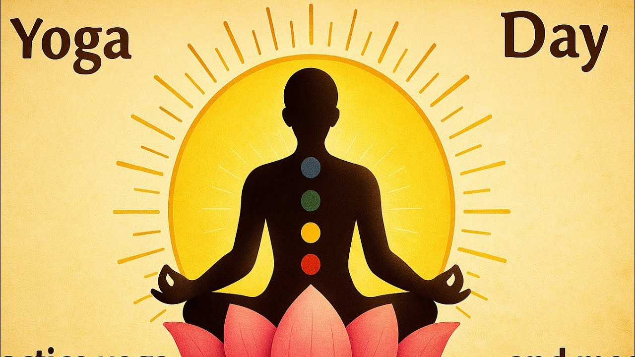 👉International Yoga Day Drawing|yoga day drawing | Yoga Day poster |  how to draw Yoga Day drawing👈
