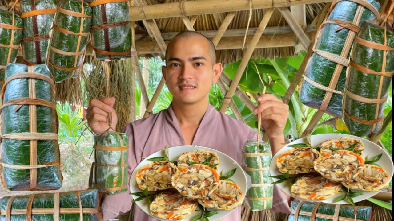 GIÒ THỦ CHAY,Công Thức Và Cách Làm Giò Chả Xào Dai Giòn Ngon Đến Từ Bếp Chay Thầy Lâm.