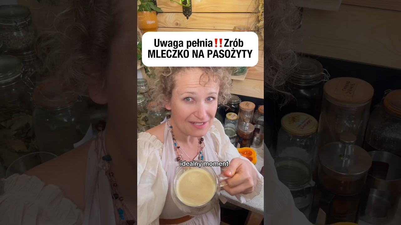 Przepis na mleczko z pestek dyni na robaki #pasozyty #zioła #porady