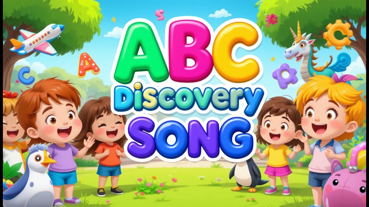 ABC Discovery Song for Kids | Fun Alphabet Learning with Objects A to Z