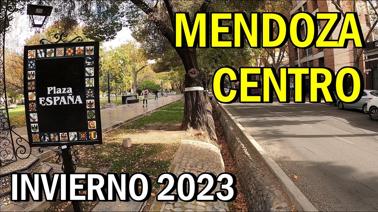 RECORRIENDO EL CENTRO MENDOCINO : PLAZA ESPAÑA Y PLAZA INDEPENDENCIA - WALKING TOUR MENDOZA