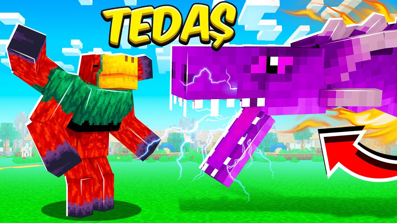 Minecraft'ın EN GÜÇLÜ EJDERHASI vs SNIFFER KAPIŞMASI!