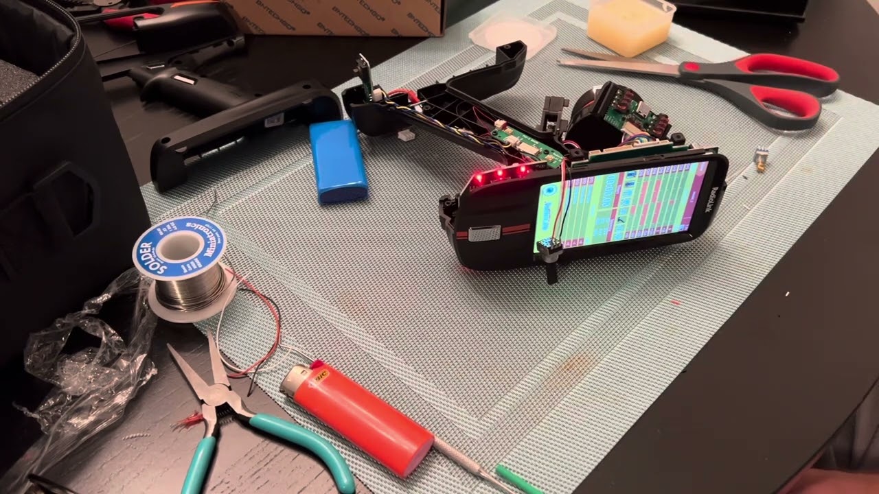 Radiolink RC8X rear steer mod #2