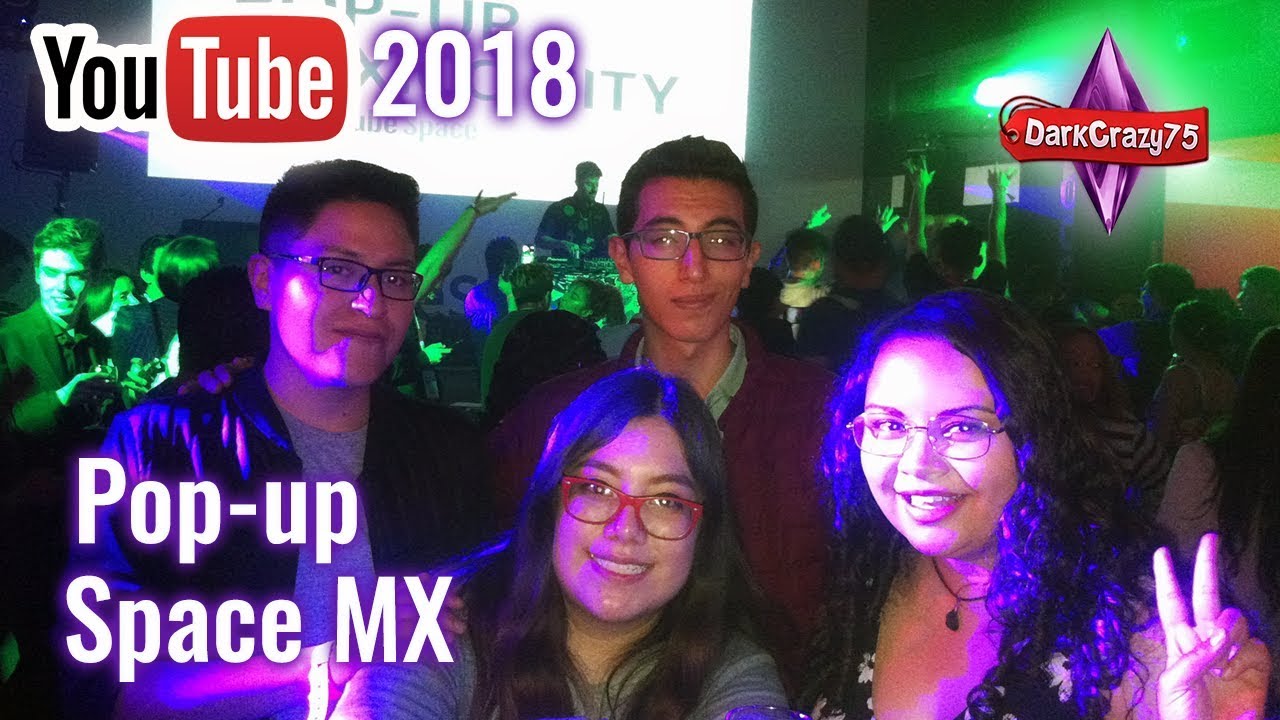 YouTube Pop-up Space México 2018 con Fritosaurio, Sebleons y DaliSims