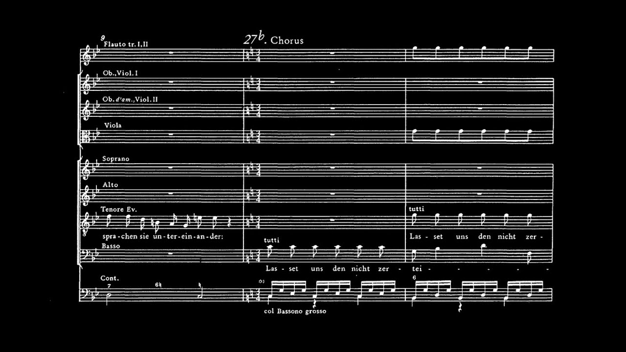 Richter conducts Bach - Lasset uns den nicht zerteilen from St John Passion