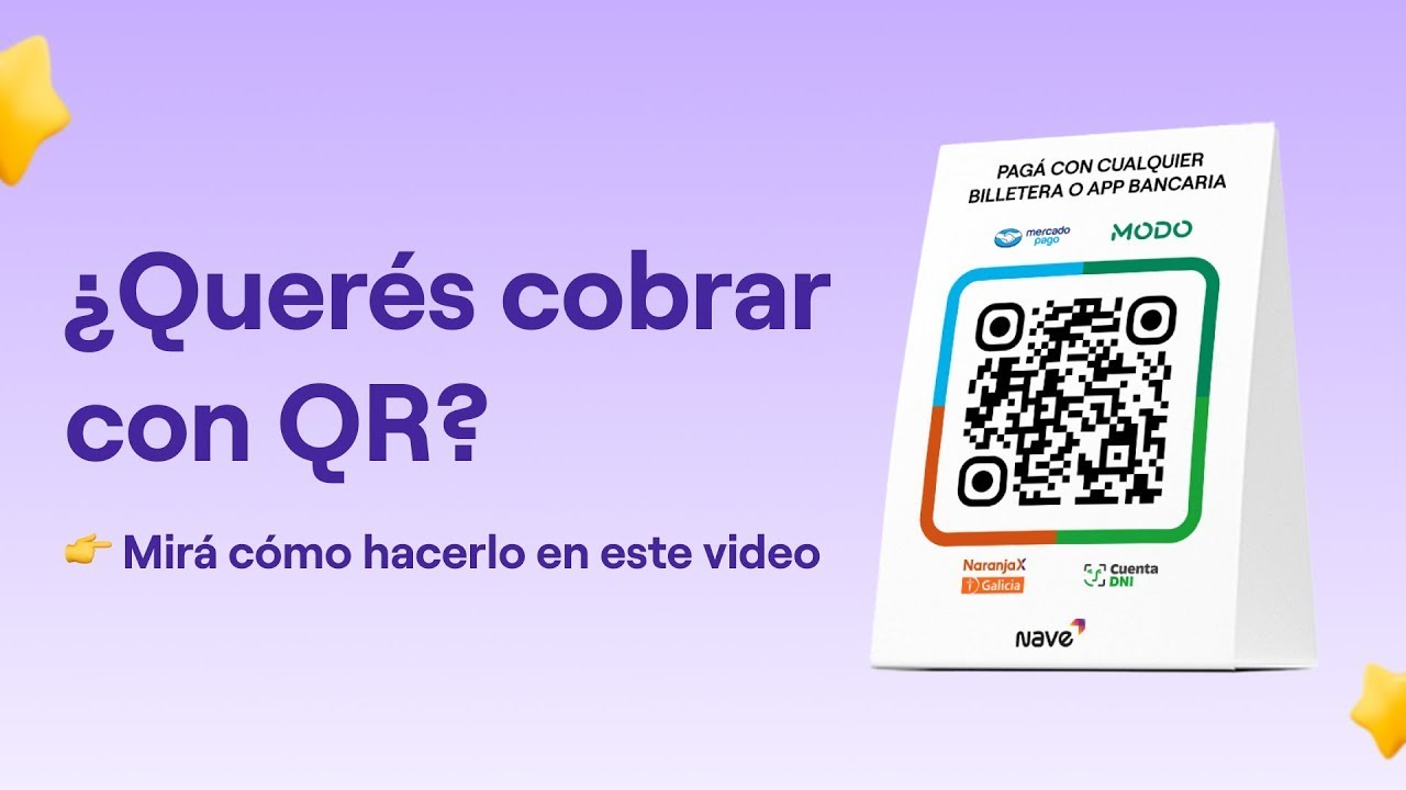 📲 Cobr&aacute; con QR: la forma m&aacute;s segura y r&aacute;pida de recibir pagos | #C&oacute;moCobrarConQR #NaveNegocios