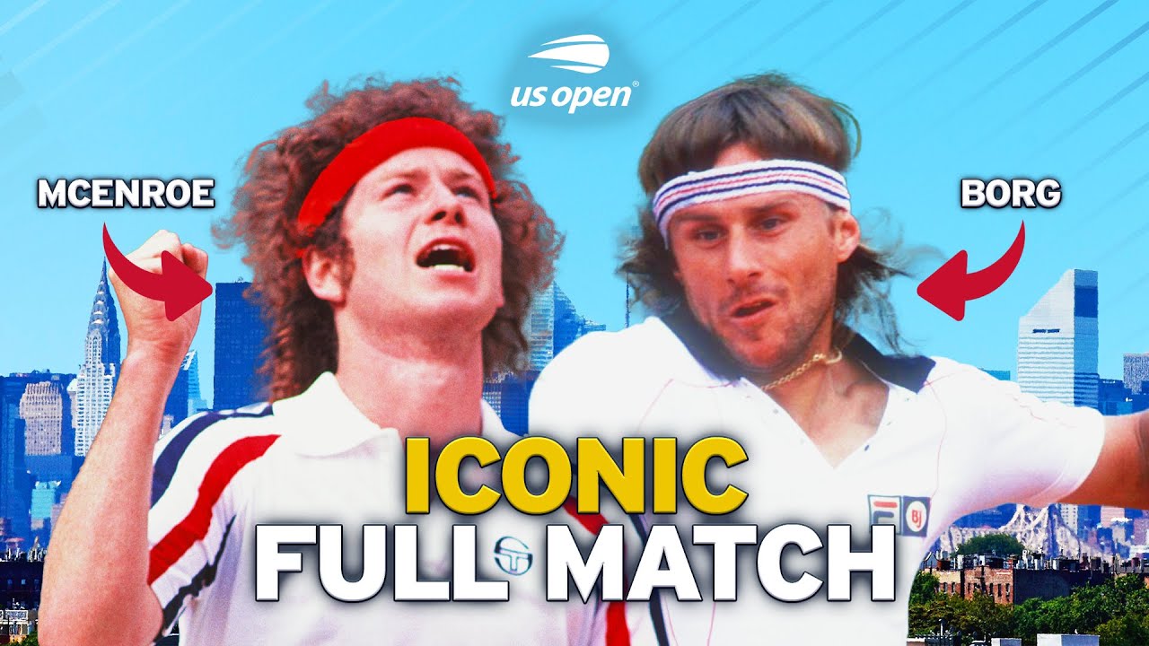 Five Set THRILLER! | Bjorn Borg vs. John McEnroe | Iconic Full Match | US Open 1980 Final