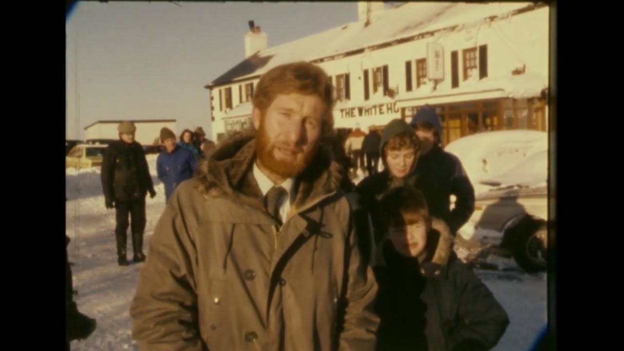 Snowed into a Pub, Ashbourne, Co. Meath, Ireland 1982