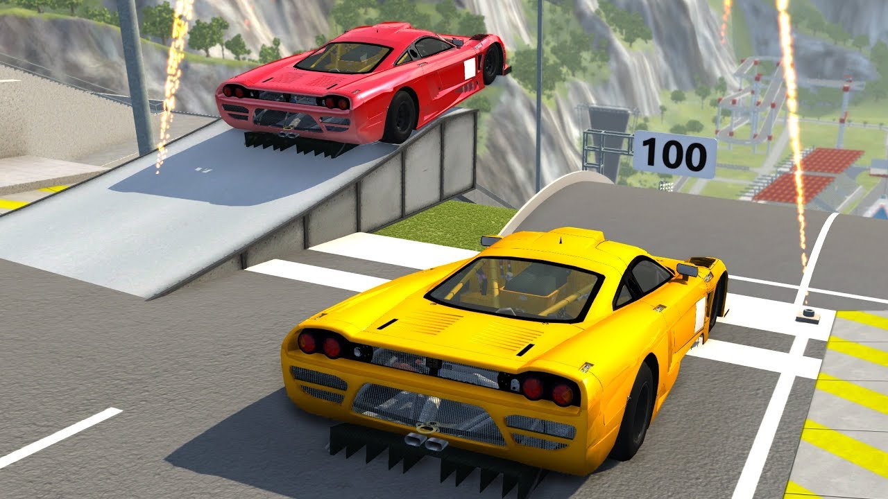 High Speed Jumps&Crashes #19 - BeamNG DRIVE