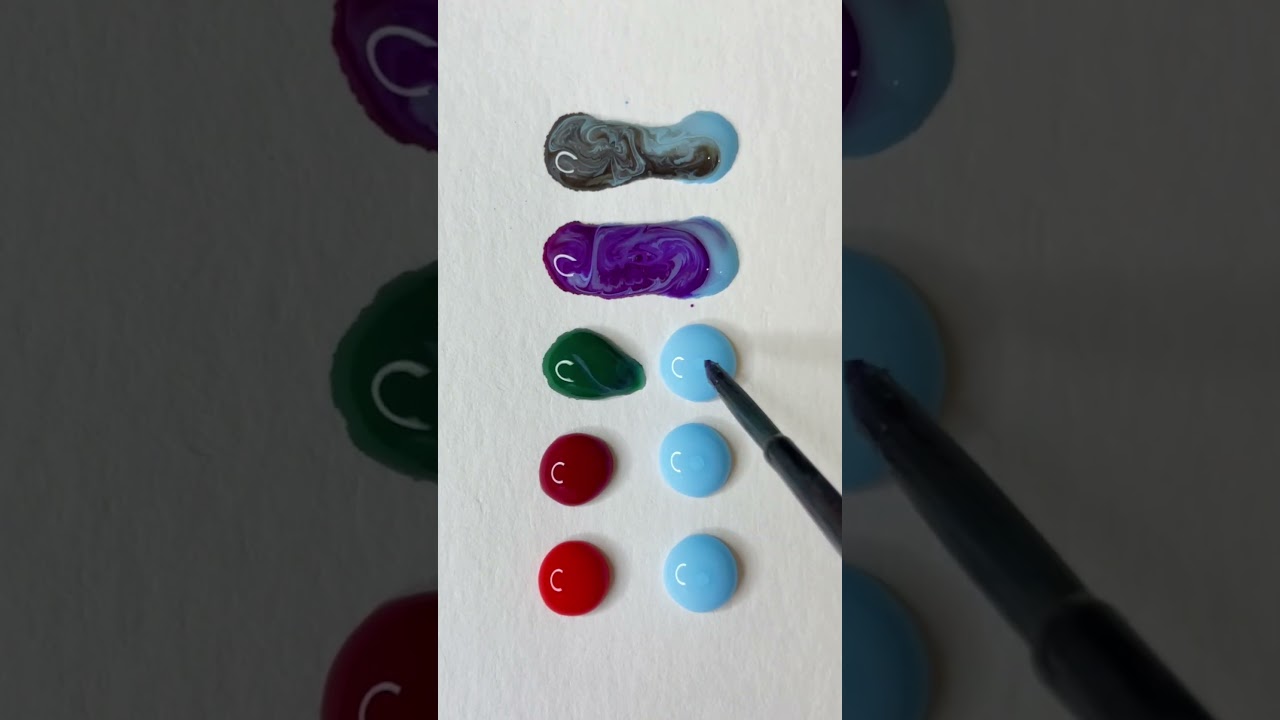 🌺  Watercolor Drops 🌺 ASMR