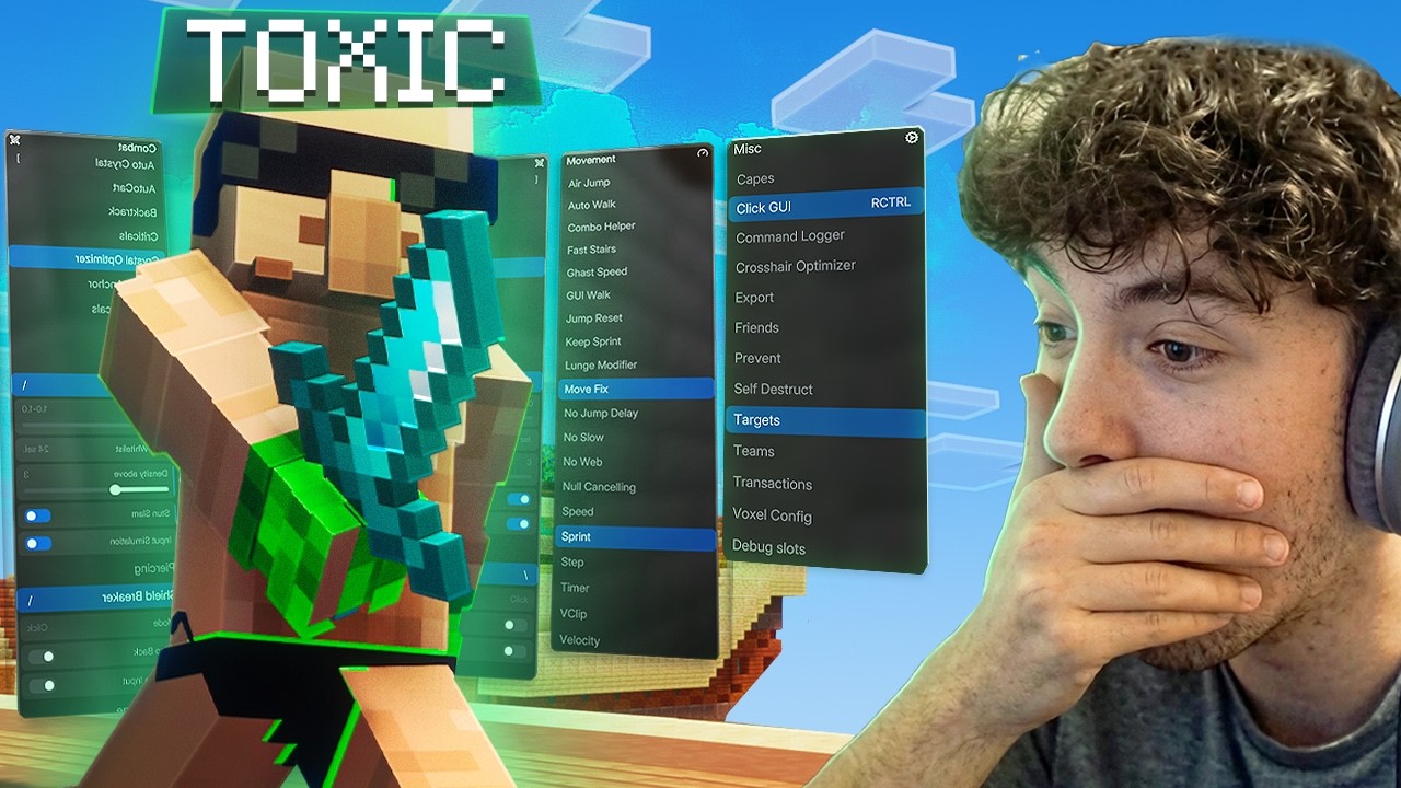 Screensharing the Most TOXIC Cheater on the Server!