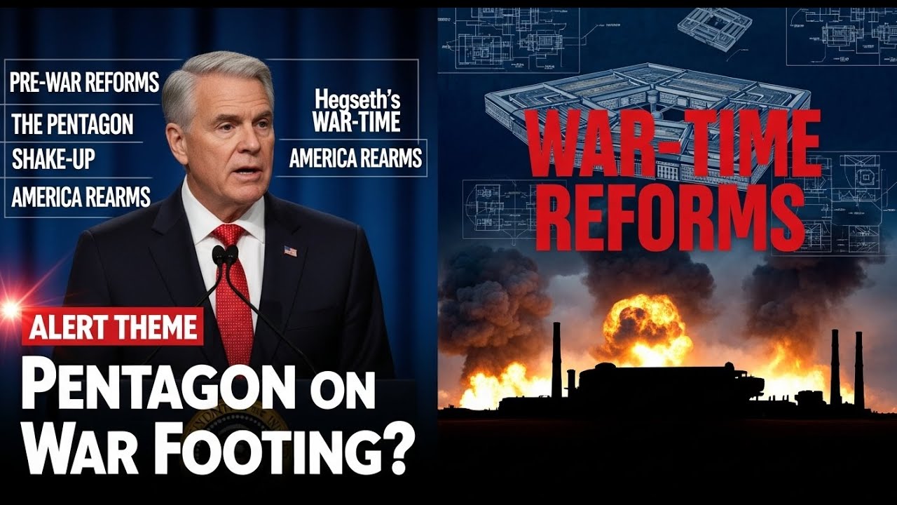 Pentagon Shake-Up: Hegseth&rsquo;s Bold War-Time Reforms to Prepare for Global Conflict