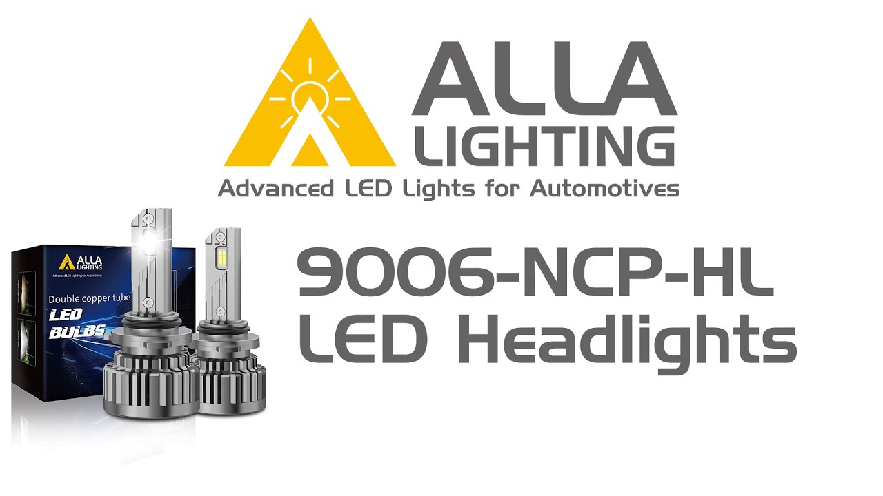NCP 9006 HB4 CANBus LED Headlights Bulbs | White Dual High/Low Beam