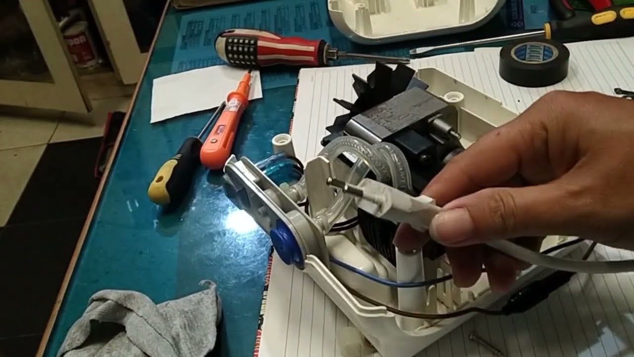 Service nebulizer Omron karena tidak ada asap atau uap nya