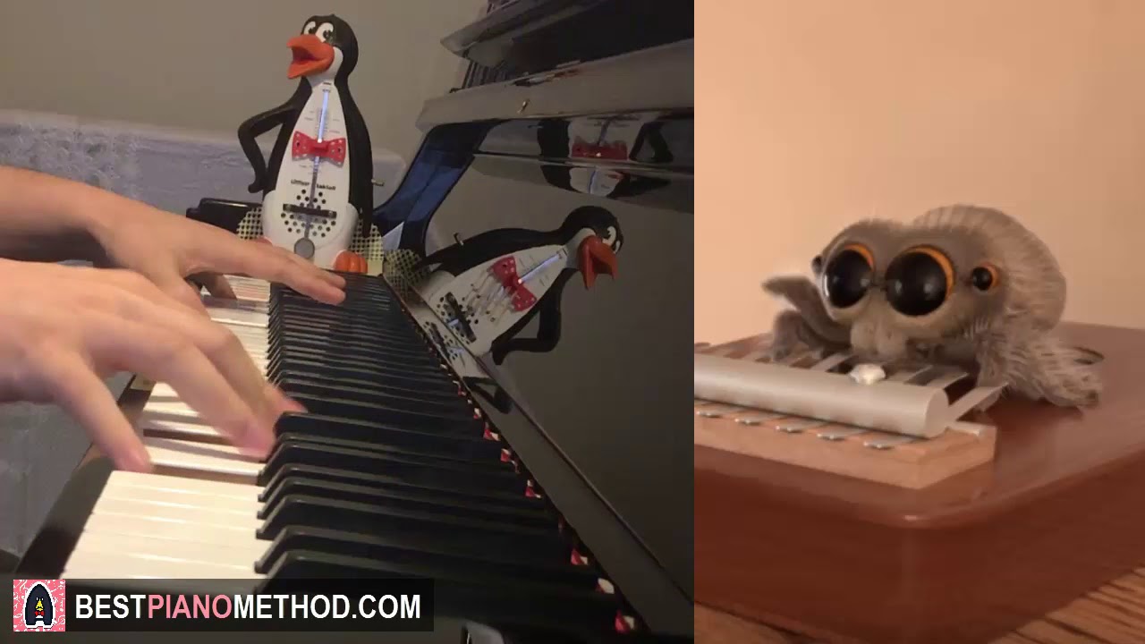 Lucas the Spider - Musical Spider (Piano Cover by Amosdoll)